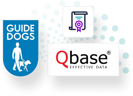 Guide Dogs and Qbase Direct