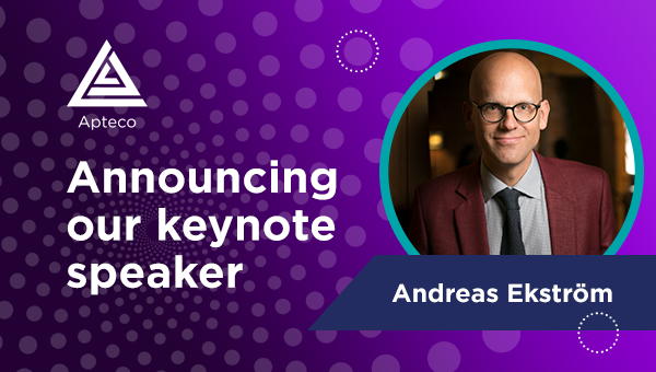 Apteco Live Online 2021 keynote speaker Andreas Ekstrom