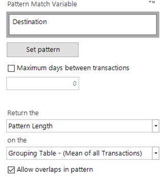 Pattern Match Variable