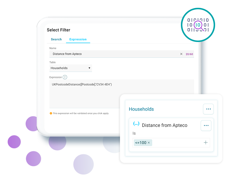 Expressions as filters in Audiences and Dashboards 