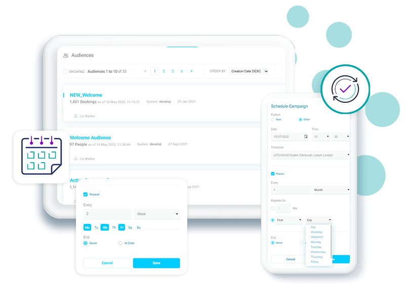 <b>Ability to schedule campaigns on a recurring daily schedule in Apteco Orbit</b>
The first step towards automating your email campaigns in Orbit, this functionality gives Orbit users the ability to set a recurring daily schedule for their email campaigns.