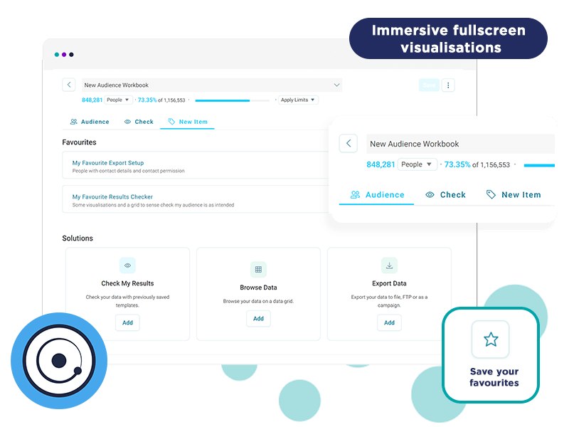 <b>Explore your data with Audience workbooks</b>
As part of our drive to bring more analytics into Orbit we have re-engineered Orbit Audiences, laying the groundwork for more advanced analytics and visualisation features.